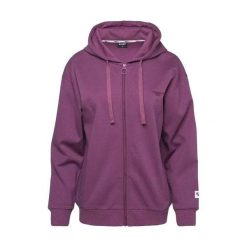 Damska Bluza Z Kapturem Rigel Full Zip. Fioletowe bluzy z kapturem Hi-tec, m, bez wzorów, z bawełny, z kapturem, trekkingowe. Za 141.99 zł.
