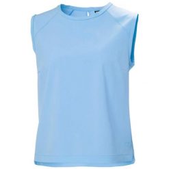 Damski tank top Helly Hansen Thalia. Niebieskie topy Helly Hansen, bez wzorów, eleganckie, bez kołnierzyka, bez ramiączek. Za 270.50 zł.