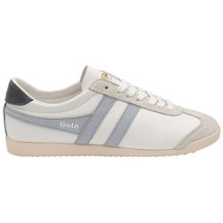 Buty damskie Gola Bullet Pure. Białe buty treningowe Gola, bez wzorów, z materiału, bez zapięcia. Za 299.00 zł.