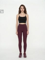 Legginsy sportowe Active - czerwony. Czerwone legginsy Sinsay, bez wzorów, sportowe. Za 39.99 zł.
