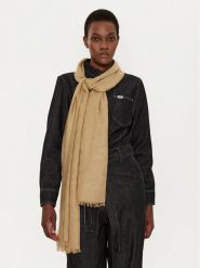 Weekend Max Mara Szal Classe 2515541074600 Brązowy. Brązowe szaliki i kominy Weekend Max Mara, bez wzorów, z materiału. Za 739.99 zł.