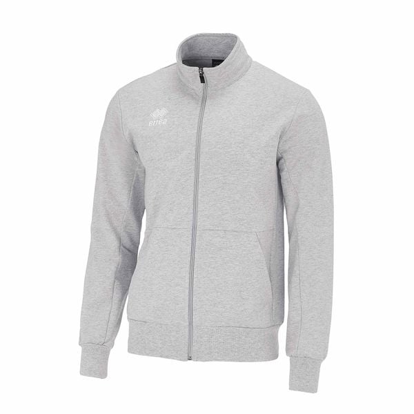 Bluza Errea David Felpa Ad Dorośli. Szare bluzy bez kaptura ERREA, m, bez wzorów, z bawełny, bez kaptura, do biegania. Za 297.99 zł.