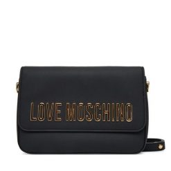 Torebka LOVE MOSCHINO. Czarne listonoszki Love Moschino, bez wzorów, bez dodatków. Za 679.99 zł.