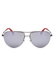 Adidas Okulary przeciwsłoneczne unisex w kolorze srebrno-błękitnym rozmiar: 58. Niebieskie okulary przeciwsłoneczne adidas, bez wzorów, z tworzywa sztucznego, metalowe. Za 174.95 zł.