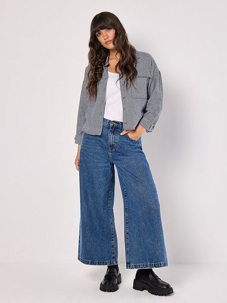 Apricot Koszula w kolorze czarno-białym rozmiar: XL. Białe koszule Apricot, xl, bez wzorów, bez kołnierzyka, bez ramiączek. Za 83.62 zł.