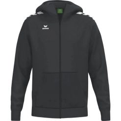 Bluza z kapturem Erima CMPT Wings. Czarne bluzy Erima, m, bez wzorów, z bawełny, bez ramiączek, z kapturem. Za 264.50 zł.