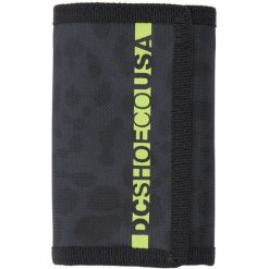 Portfel DC Shoes Ripper - Tri-Fold, Dla obu płci. Czarne portfele DC Shoes, bez wzorów, z poliesteru. Za 190.00 zł.