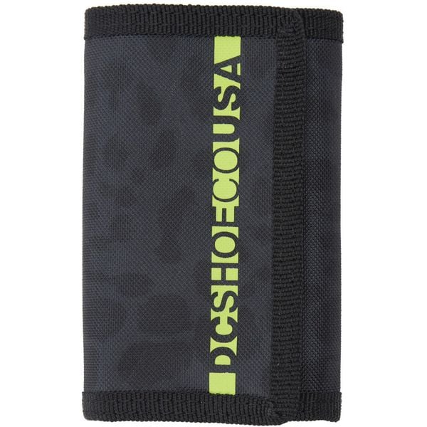 Portfel DC Shoes Ripper - Tri-Fold, Dla obu płci. Czarne portfele DC Shoes, bez wzorów, z poliesteru. Za 190.00 zł.