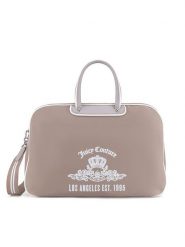 Juicy Couture Torebka BIJXT2546WPJ Beżowy. Brązowe torebki klasyczne Juicy Couture, bez wzorów, bez dodatków. Za 359.99 zł.