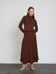 BGN Spódnica w kolorze brązowym rozmiar: 34. Brązowe spódnice BGN, na co dzień, bez wzorów, maxi, proste. Za 108.99 zł.