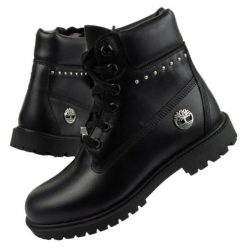 Buty Timberland TB0A5MJA-015 czarne. Czarne buty trekkingowe z materiału, bez zapięcia. Za 978.14 zł.