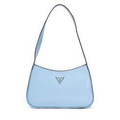 Torebka Guess. Niebieskie torebki klasyczne Guess, z aplikacjami, klasyczne, bez dodatków. Za 309.99 zł.