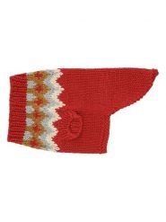 VOV & VUF Sweter w kolorze czerwonym dla psa rozmiar: M. Czerwone swetry VOV & VUF, m, bez wzorów, z wełny, bez ramiączek. Za 96.83 zł.