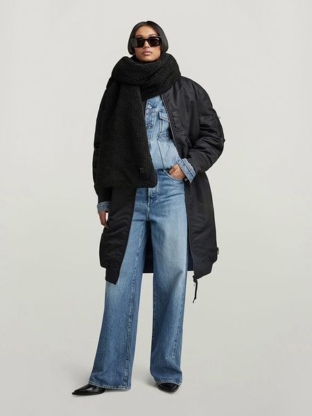 G-Star Kurtka przejściowa w kolorze czarnym rozmiar: S. Czarne kurtki G-Star, s, bez wzorów, retro, bez kaptura. Za 506.45 zł.