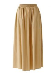 Oui Spódnica w kolorze karmelowym rozmiar: 44. Brązowe spódnice Oui, bez wzorów, z bawełny, midi. Za 184.89 zł.