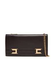 Elisabetta Franchi Portfel PF-65A-61E2-V270 Brązowy. Brązowe portfele Elisabetta Franchi, bez wzorów, ze skóry. Za 1,149.00 zł.