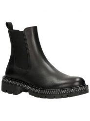 Wojas Skórzane sztyblety w kolorze czarnym rozmiar: 39. Czarne buty sportowe lifestyle Wojas, bez wzorów, sportowe, bez zapięcia. Za 349.73 zł.