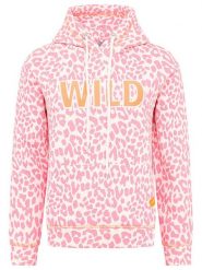 Zwillingsherz Bluza "Leo Pastell" w kolorze kremowo-jasnoróżowym rozmiar: S. Brązowe bluzy Zwillingsherz, s, bez wzorów, bez ramiączek, z kapturem. Za 176.50 zł.