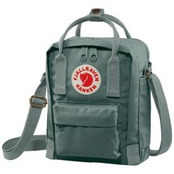 Saszetka Fjallraven Kanken Sling - frost green. Brązowe nerki i saszetki Fjällräven, bez wzorów, sportowe, bez dodatków. Za 314.99 zł.