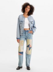 Levi's® Jeansy 501® 90'S A19590019 Niebieski Straight Fit. Niebieskie jeansy s, bez wzorów, z bawełny. Za 219.99 zł.