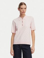 JOOP! Sweter Kella 30101736 Różowy jasny Regular Fit. Czerwone swetry Joop!, bez wzorów, z wiskozy, bez ramiączek. Za 1,049.00 zł.