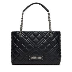 Torebka LOVE MOSCHINO. Czarne torebki klasyczne Love Moschino, bez wzorów, klasyczne, bez dodatków. Za 749.99 zł.