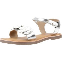 Sandały Gioseppo Model Imotski Kolor Srebrny. Szare sandały Gioseppo, bez wzorów, ze skóry, bez obcasa, bez zapięcia. Za 210.60 zł.