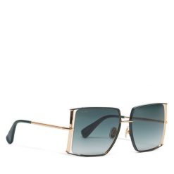 Okulary przeciwsłoneczne Max Mara. Zielone okulary przeciwsłoneczne Max Mara, bez wzorów. Za 939.99 zł.
