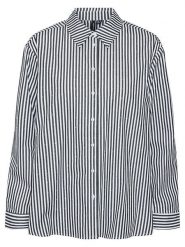 Vero Moda Koszula w kolorze czarno-białym rozmiar: S. Białe koszule Vero Moda, s, bez wzorów, z bawełny, bez kołnierzyka, bez ramiączek. Za 87.81 zł.