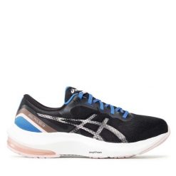 Buty do biegania Asics. Czarne buty do biegania ASICS, bez wzorów, bez zapięcia, do biegania. Za 309.99 zł.