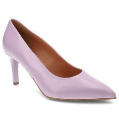 Fioletowe Szpilki Szydłowski Eleganckie Obuwie Damskie. Fioletowe szpilki Szydłowski, bez wzorów, ze skóry, eleganckie, bez obcasa, na szpilce, bez zapięcia. Za 289.00 zł.