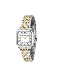 KARL LAGERFELD Zegarek R0553110505 Srebrny. Szare, analogowe zegarki KARL LAGERFELD, srebrne. Za 899.99 zł.