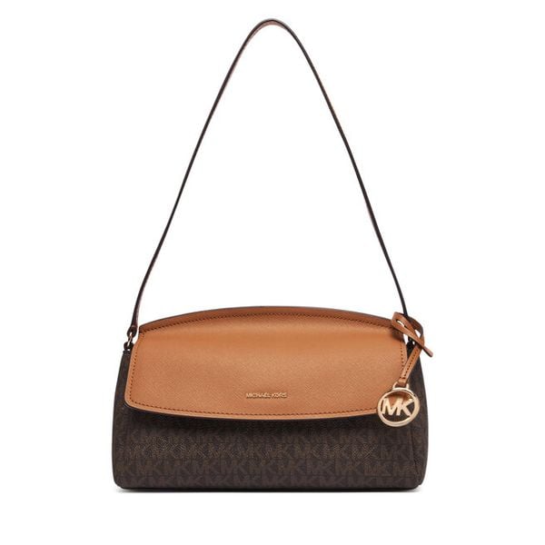 Torebka MICHAEL Michael Kors. Brązowe torebki klasyczne MICHAEL Michael Kors, bez wzorów, klasyczne, bez dodatków. Za 879.99 zł.