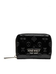 Nine West Portfel CEO-NW-W1-005-AW26 Czarny. Czarne portfele Nine West, bez wzorów, ze skóry. Za 69.99 zł.
