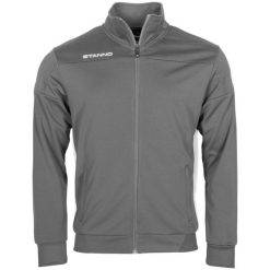 Bluza dresowa zapinana na zamek błyskawiczny Stanno Pride. Szare bluzy bez kaptura STANNO, m, bez wzorów, z dresówki, bez kaptura, na fitness i siłownię. Za 242.00 zł.
