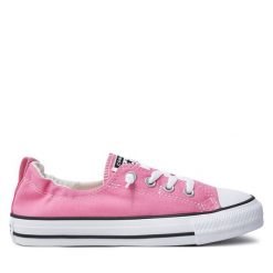 Trampki Converse. Czerwone trampki Converse, bez wzorów, retro, bez zapięcia. Za 189.99 zł.