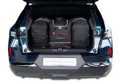 Torby Do Bagażnika Opel Grandland Ev 2024+ 4Szt Kjust. Czarne torby podróżne KJUST, bez wzorów, z kauczuku. Za 1,250.00 zł.