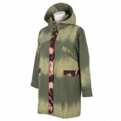 Desigual Safford damska kurtka wzorzysta z kapturem, rozmiar XS. Zielone kurtki Desigual, na lato, xs, bez wzorów, klasyczne, z kapturem. Za 474.99 zł.