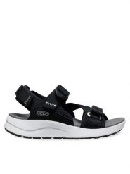 Keen Sandały Elle Sport Backstrap 1028616 Czarny. Czarne sandały Keen, bez wzorów, z materiału, sportowe, bez obcasa, na płaskiej podeszwie, bez zapięcia. Za 609.99 zł.