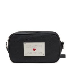 Torebka LOVE MOSCHINO. Czarne listonoszki Love Moschino, bez wzorów, bez dodatków. Za 339.99 zł.