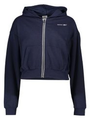 Reebok Bluza w kolorze granatowym rozmiar: L. Niebieskie bluzy Reebok, l, bez wzorów, bez ramiączek, bez kaptura. Za 105.88 zł.