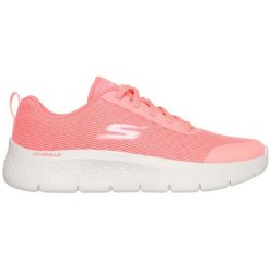 Buty damskie sportowe Skechers GO WALK FLEX VIVA. Brązowe buty treningowe Skechers, bez wzorów, bez zapięcia. W wyprzedaży za 219.00 zł.