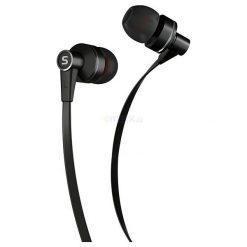 Sencor SEP 300 MIC Słuchawki. Czarne słuchawki douszne Sencor. Za 39.99 zł.