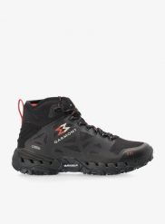 Buty turystyczne damskie Garmont 9.81 N Air G 2.0 Mid GTX. Czarne trekkingi Garmont, bez wzorów, z gore-texu, bez zapięcia, trekkingowe, gore-tex. Za 707.60 zł.