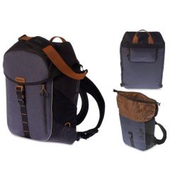 Wodoodporny plecak Basil miles daypack 17L. Brązowe plecaki BASIL, bez wzorów, z materiału, bez dodatków. Za 356.49 zł.