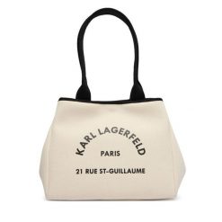 Torebka KARL LAGERFELD. Brązowe torebki klasyczne KARL LAGERFELD, bez wzorów, bez dodatków. Za 549.99 zł.