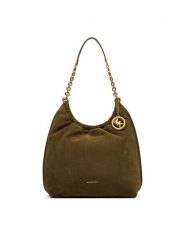 MICHAEL Michael Kors Torebka 30S6A15L7S Zielony. Zielone shopper bag MICHAEL Michael Kors, bez wzorów, ze skóry, bez dodatków. Za 1,779.00 zł.