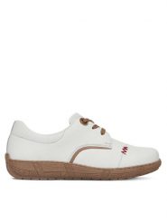 Go Soft Półbuty WI23-COMFORT-01 Biały. Białe półbuty wsuwane GO SOFT, bez wzorów, ze skóry, bez obcasa, na płaskiej podeszwie. Za 219.99 zł.