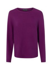 Franco Callegari Sweter z dzianiny Kobiety Bawełna wyrazisty róż|lila, XXXL. Czerwone swetry Franco Callegari, uniwersalny, bez wzorów, z bawełny, eleganckie, bez ramiączek. Za 249.95 zł.