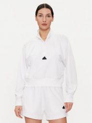 Adidas Bluza Z.N.E. IN9478 Biały Relaxed Fit. Białe bluzy adidas, m, bez wzorów, z syntetyku, bez kaptura. Za 259.99 zł.